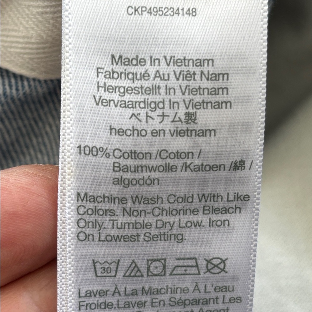 Madewell Women’s 100% Cotton Darted Barrel Leg Button Fly Jean 31 - Picture 12 of 12